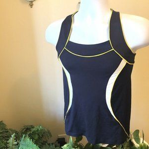 Navy blue Tail Racerback Tennis Athletic Womens